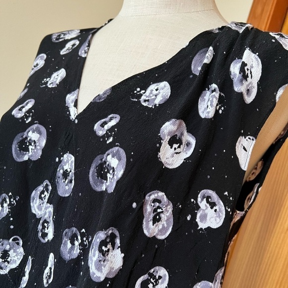 Rachel Roy Medium Asymmetrical Cap Sleeve Sleeveless Blouse Tank - Picture 6 of 10